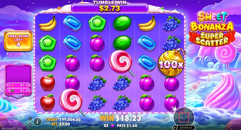 Sweet Bonanza bonusspill