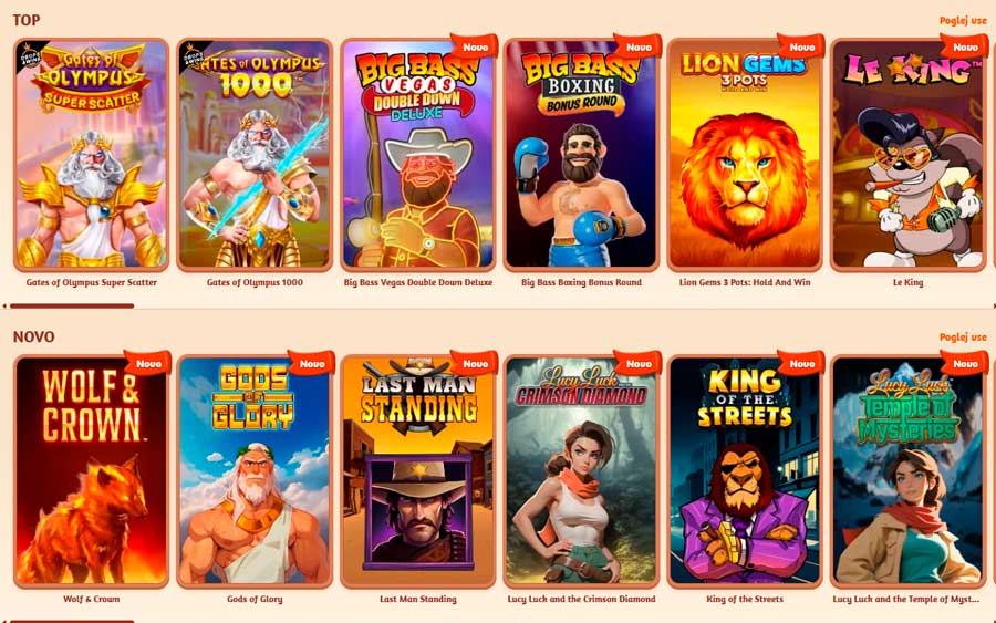 Igralni avtomati v Billybets Casino