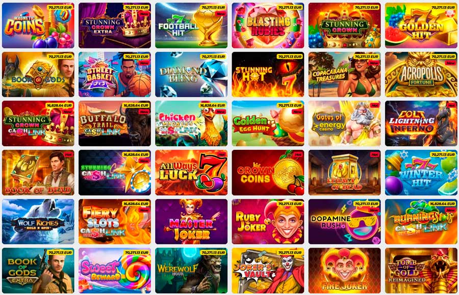 Igralni avtomati v Energy Casino