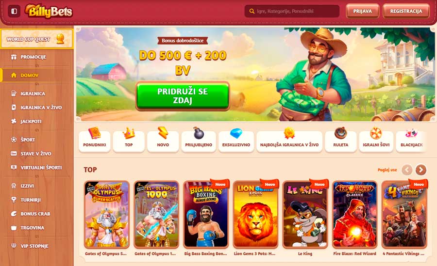 Billybets Casino