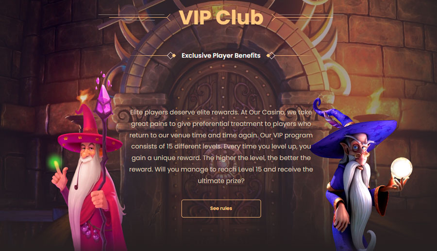 VIP bonusi v National Casino