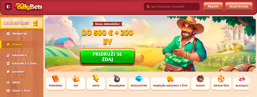 Billybets Casino